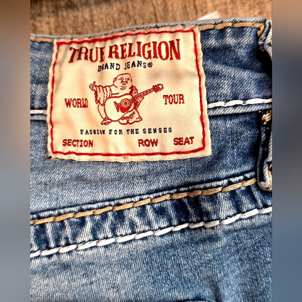 True Religion Stella Midrise Skinny Super T Jeans Size 26 - Picture 5 of 10